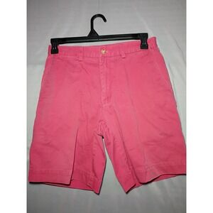 Polo Ralph Lauren Shorts Mens 31 Red Salmon Classic Fit Cotton Flat Front Chino